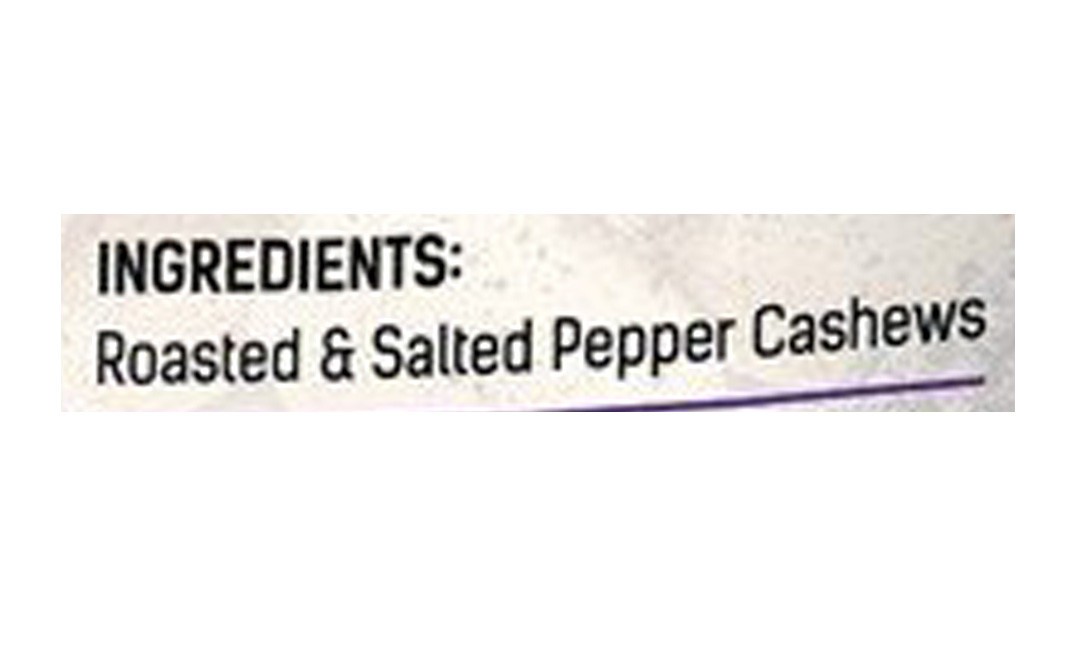 Rostaa Roasted And Salted Pepper Cashews   Pack  200 grams
